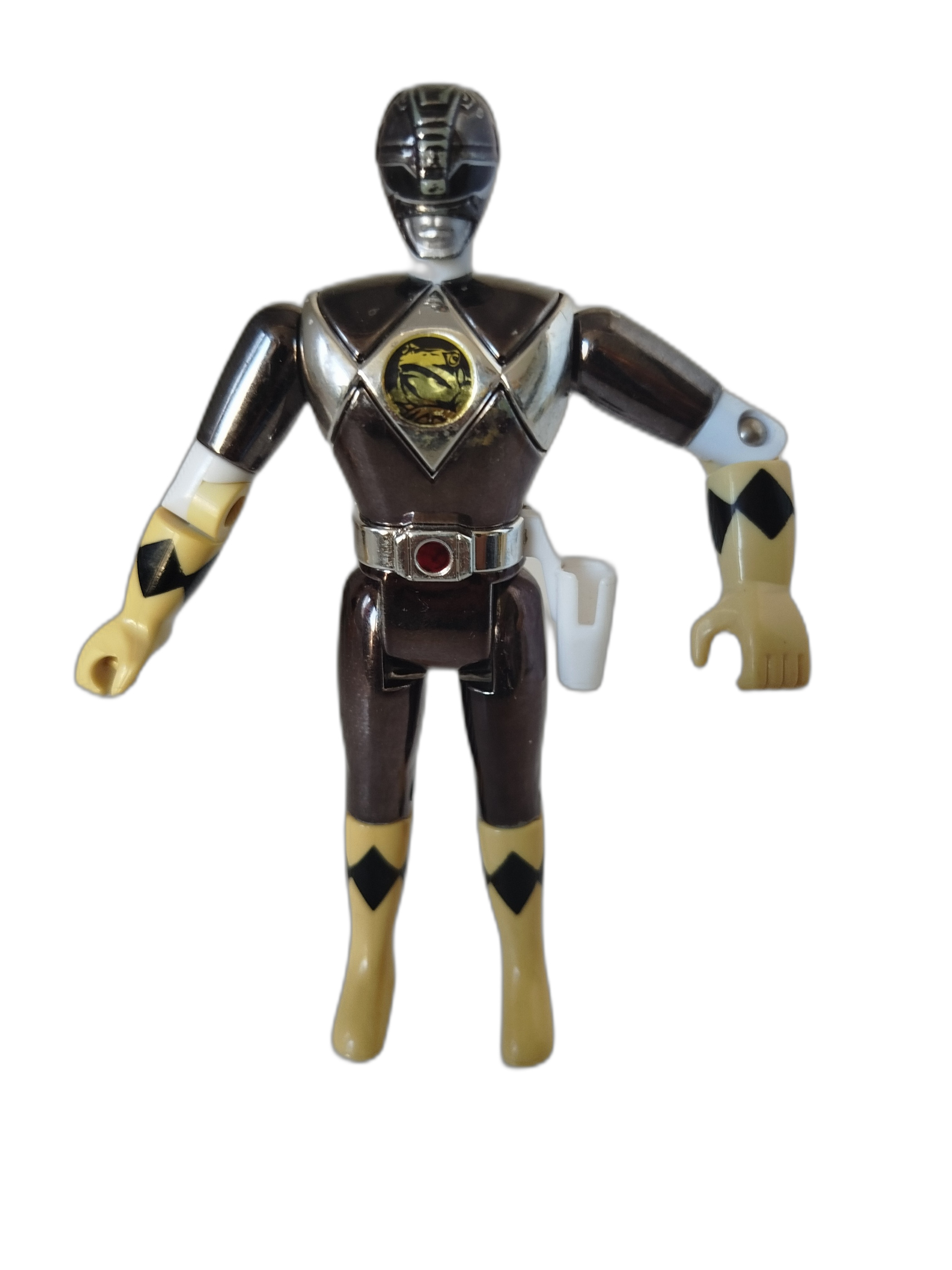 POWER RANGERS -  Metalic Black Ranger  - 1995 - Acabado Metálico - 