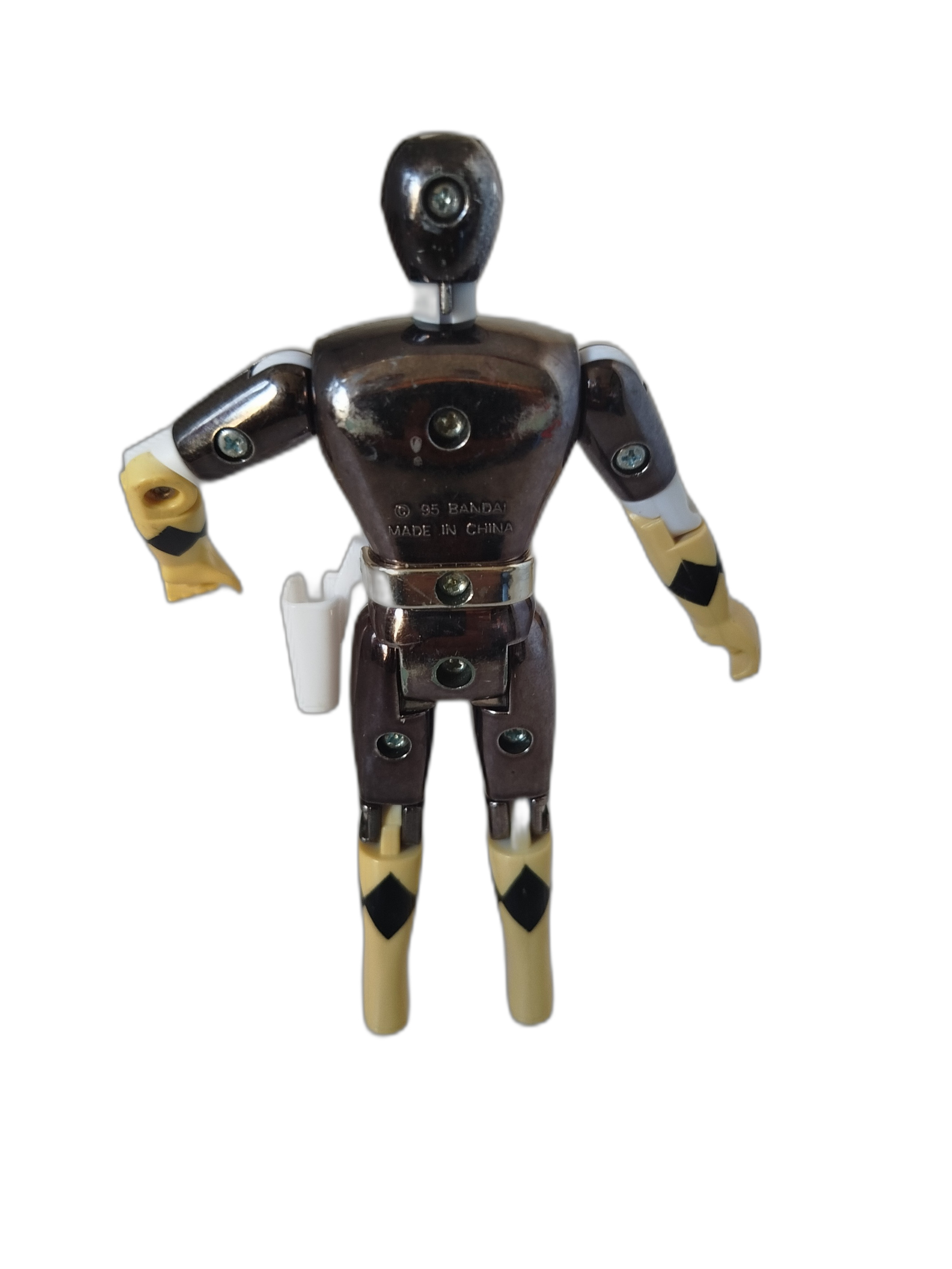 POWER RANGERS -  Metalic Black Ranger  - 1995 - Acabado Metálico - 