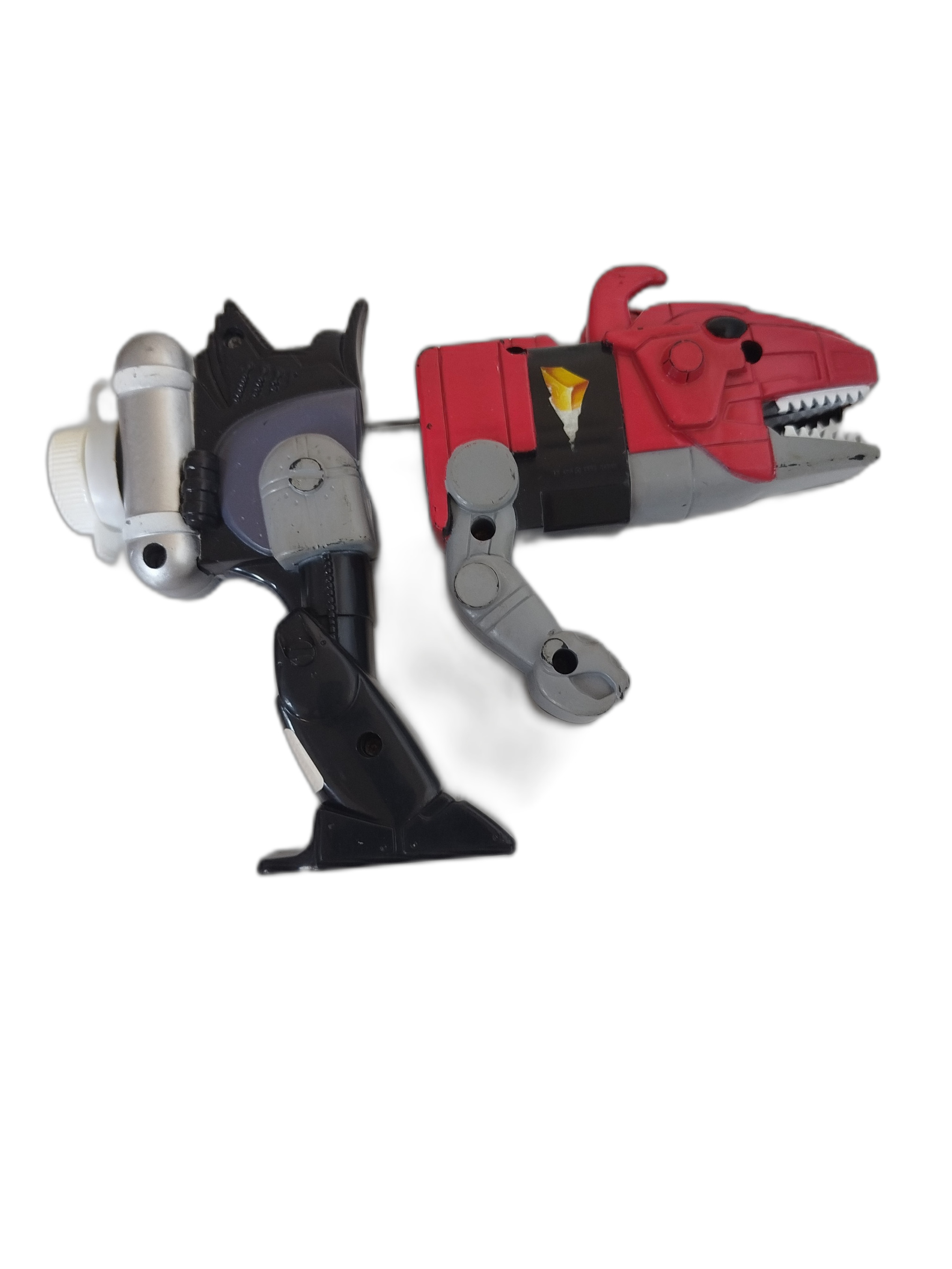 Pistola de burbujas de plastico del Red Tyranosaurus Zor  - Sin probar
