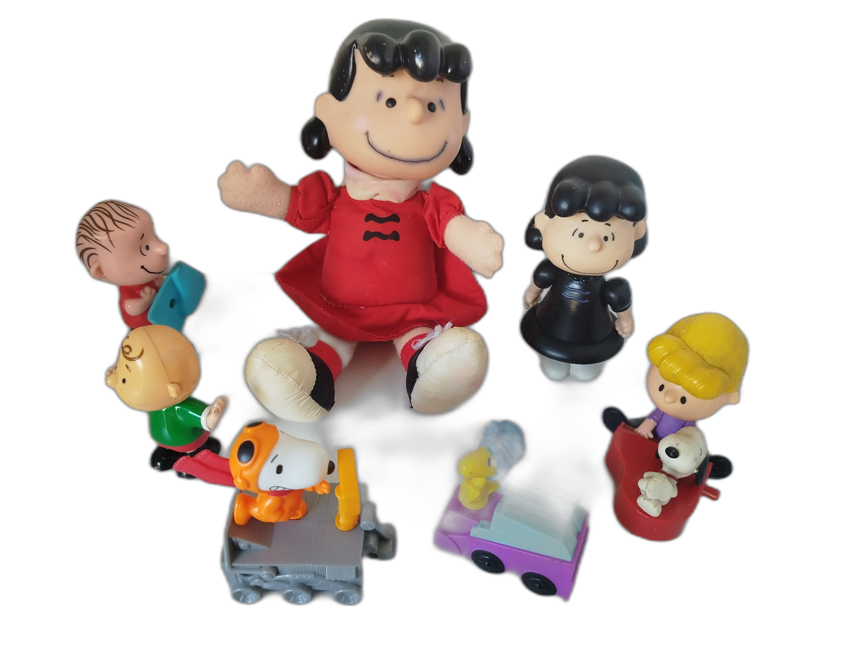 Lote  figuras coleccionables de Peanuts o Snoopy