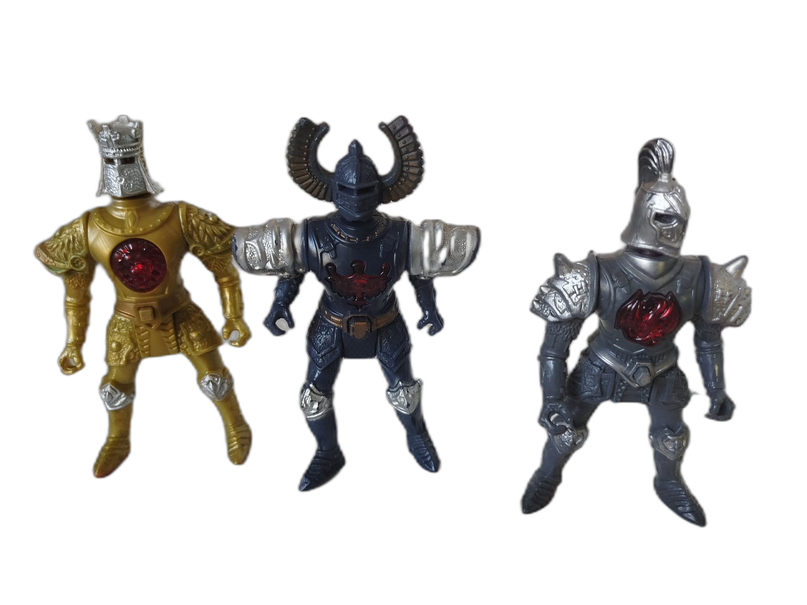 3 Caballeros Medievales o Guerreros Fantásticos