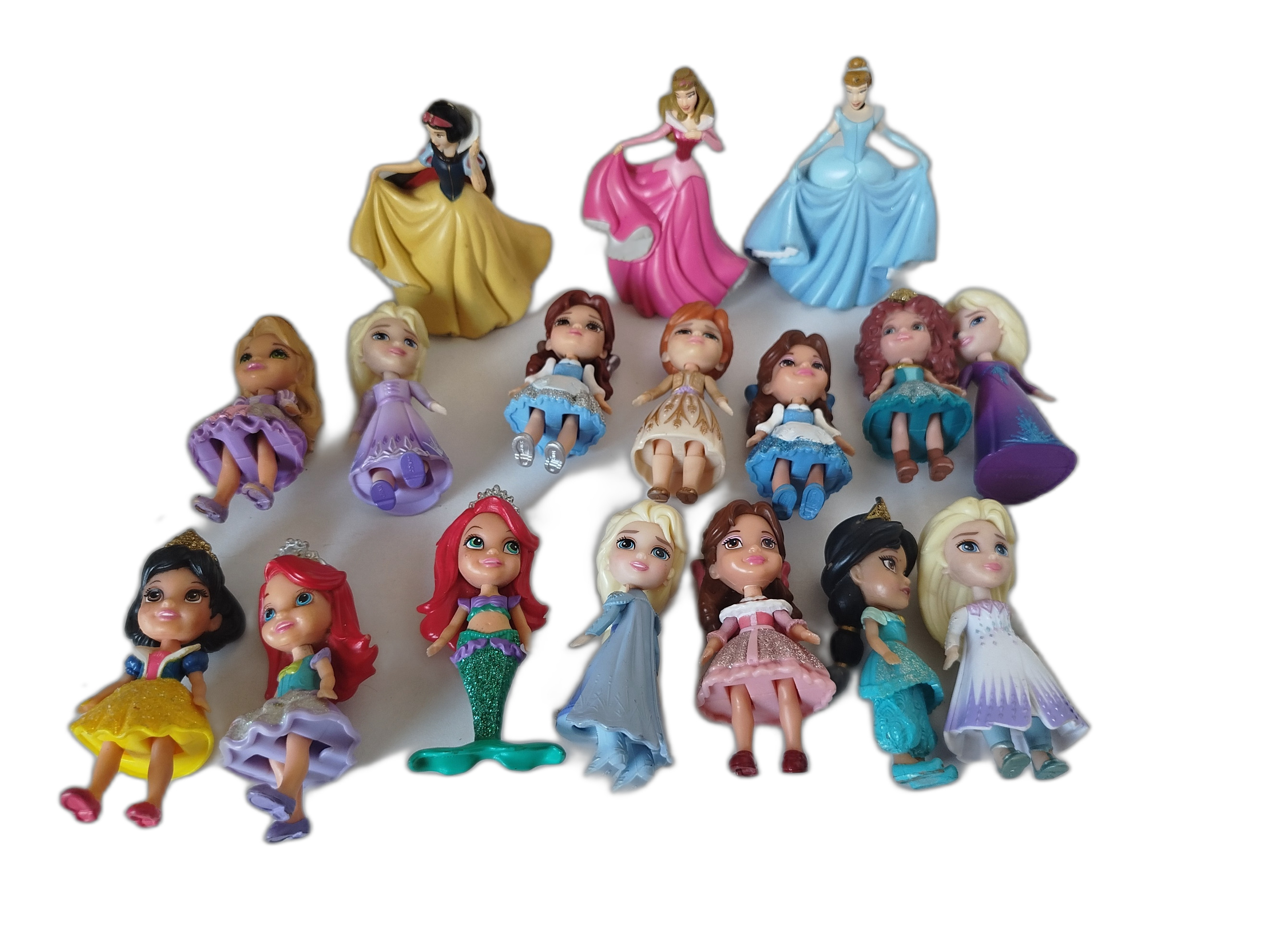 Lote Mini muñecas Disney  Princess 