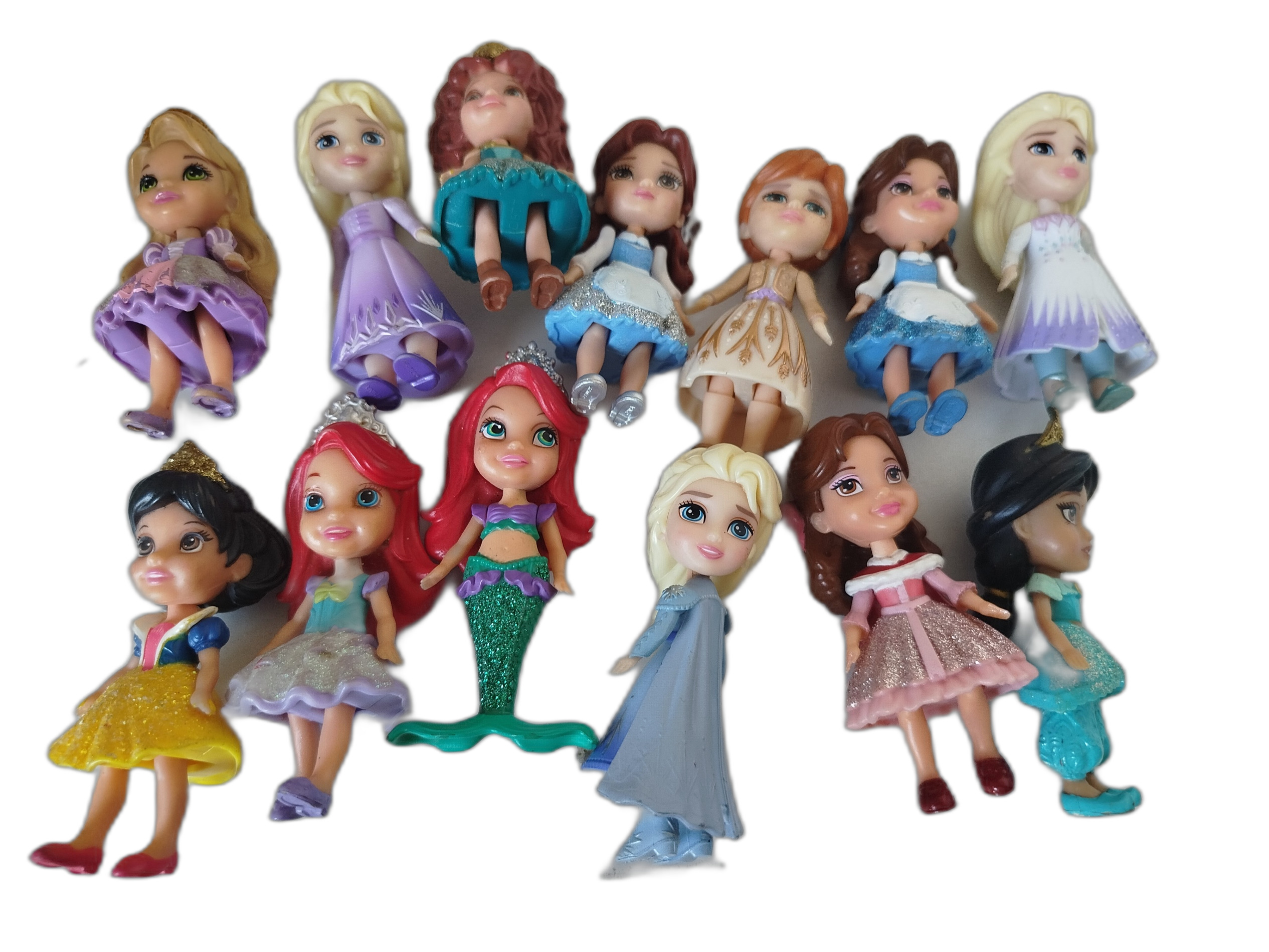 Lote Mini muñecas Disney  Princess 