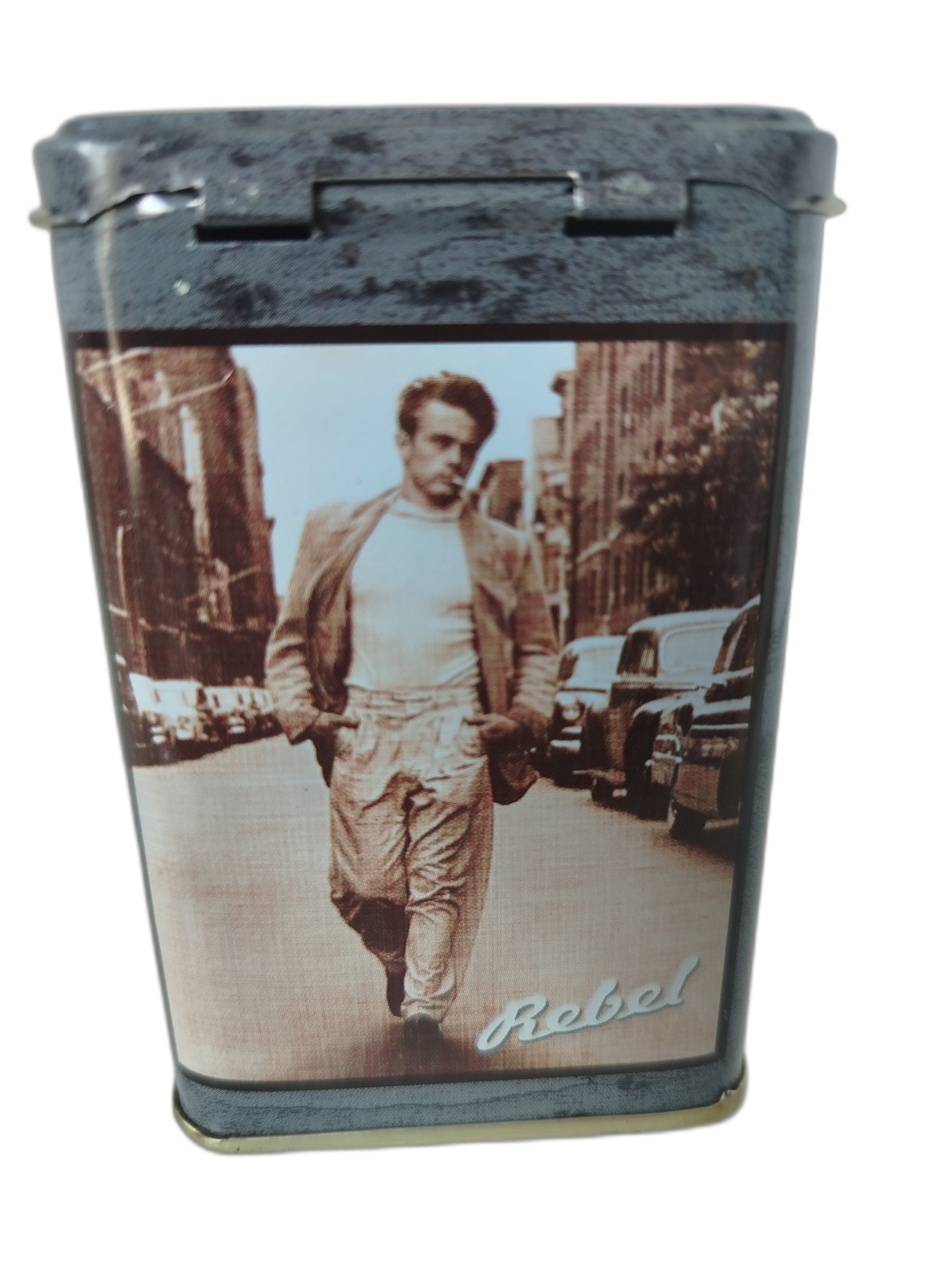 Lata coleccionable de James Dean